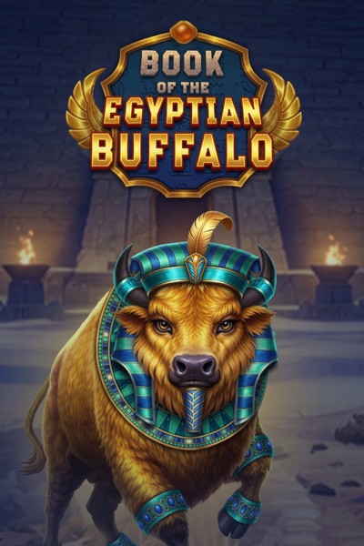 Cover of Book of the Egyptian Buffalo slot in the Betwest lobby