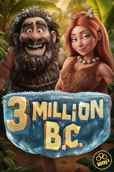 Cover of the slot 3 Million BC in the Casinova Casino lobby